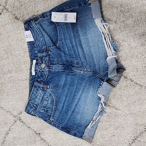 PacSun Blue Denim Women Shorts